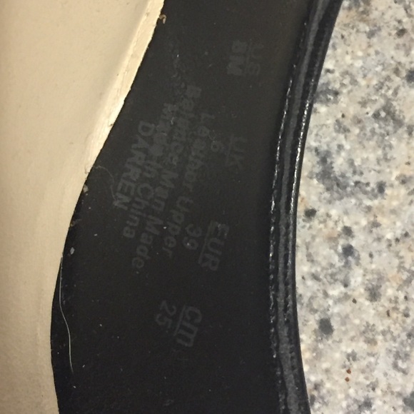 Franco Sarto black classic leather heels pumps 8 - Picture 7 of 7